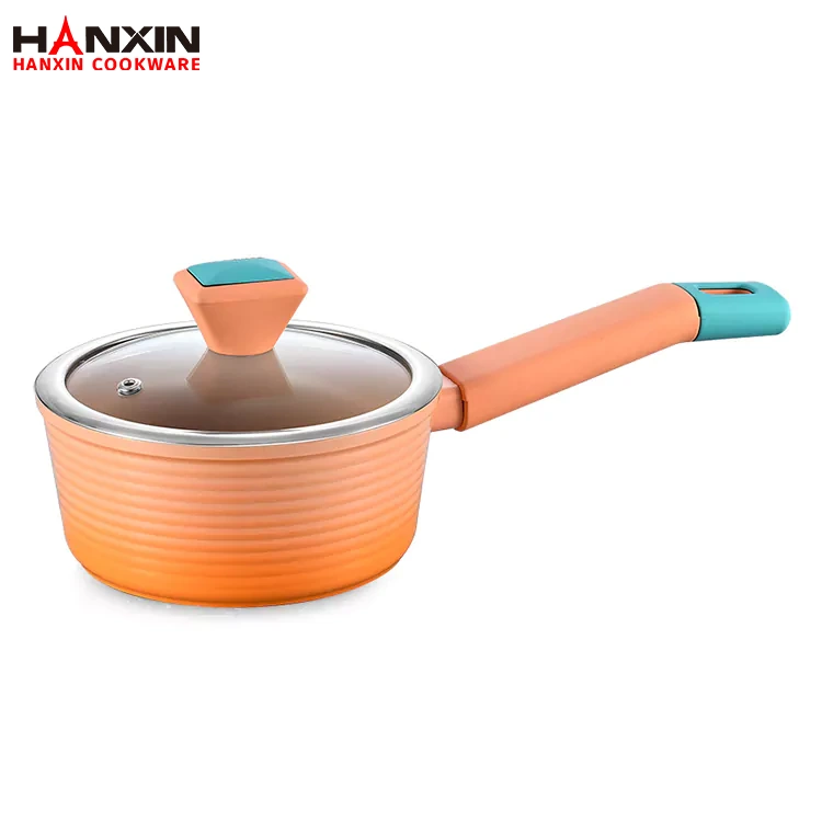 Tigaie pentru sos din aluminiu, ceramică, marmură