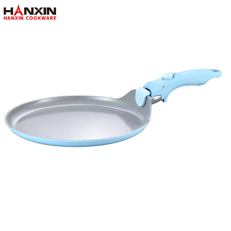 Tava pizza din ceramica forjata din aluminiu