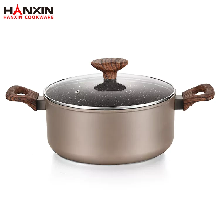 Caserolă din aluminiu cu fundul CD antiaderent