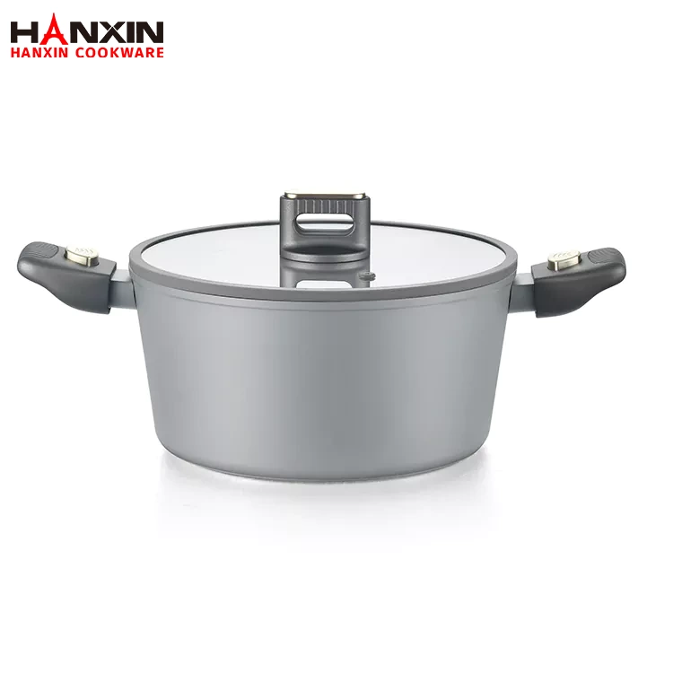 Cuptor olandez din aluminiu antiaderent cu inducție