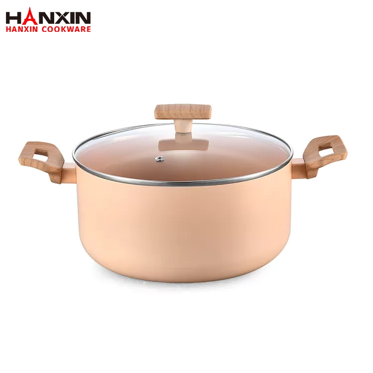 Cuptor olandez din ceramică presată din aluminiu