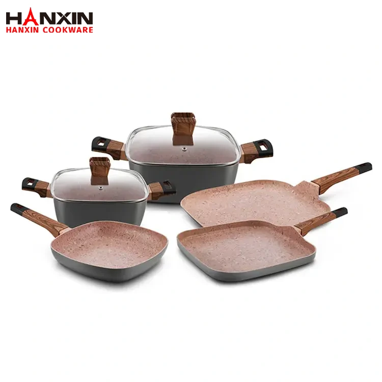 Aluminum Non-Stick Granite Coating Kitchenware Set