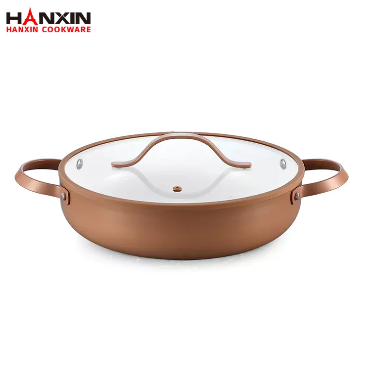 Aluminum Pressed Ceramic Saute Pan